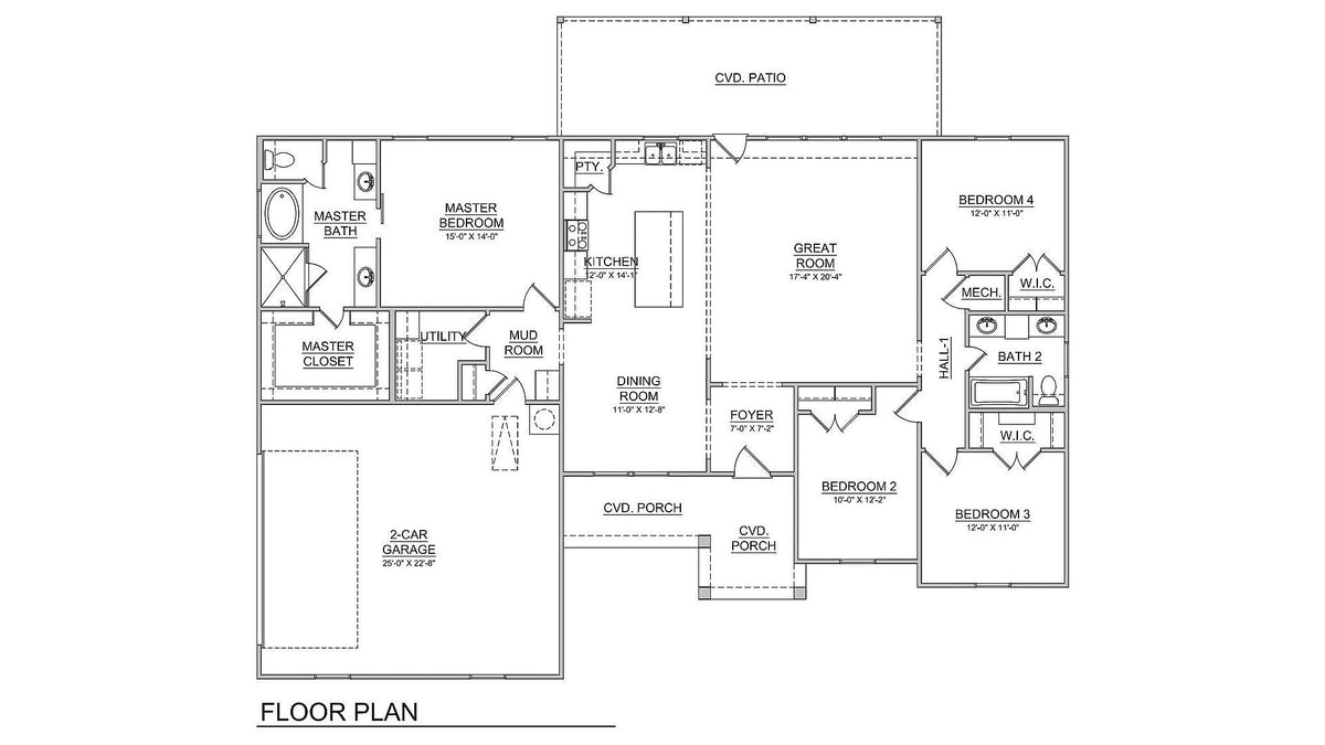 Home Plan KS1980
