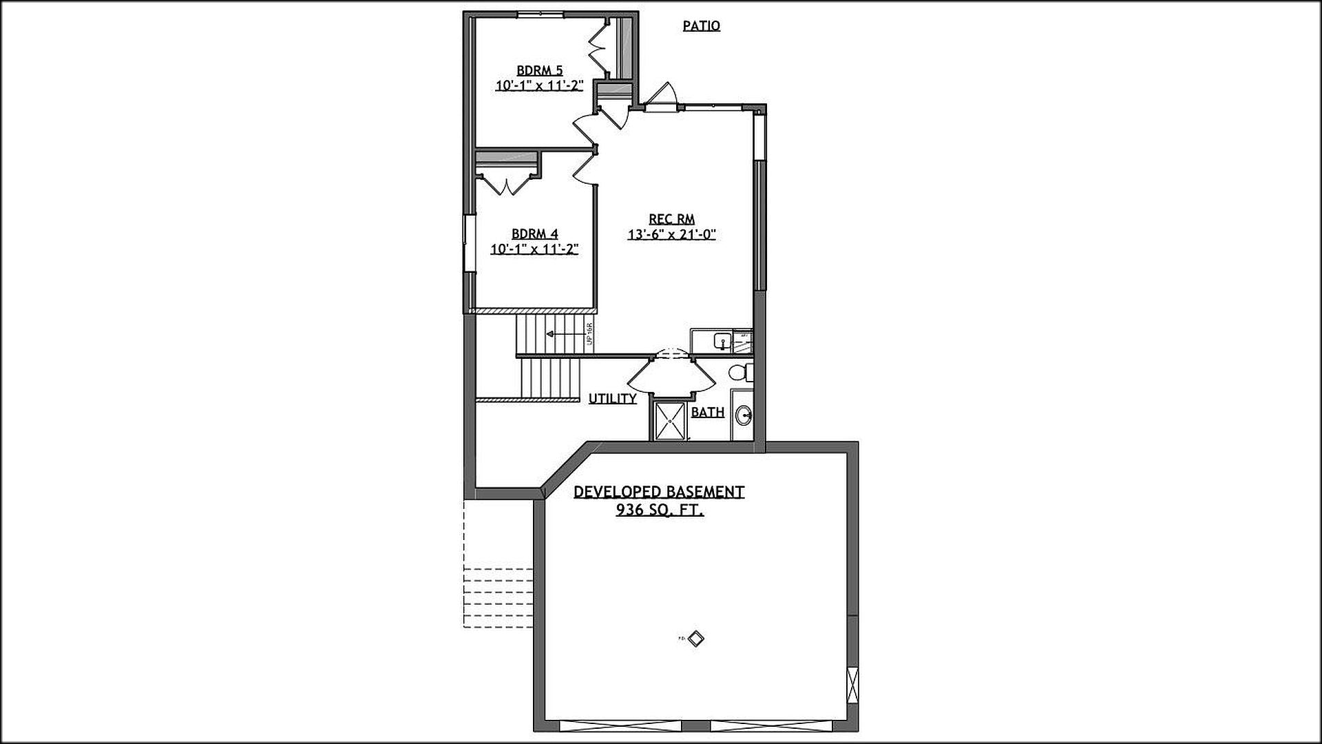 Home Plan RD106 - dream book home plans