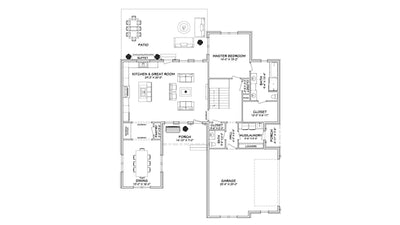 Farmhouse Home Plan - Savannah - dream book home plans